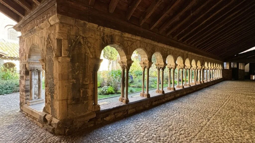 Galleries of a historic cloister